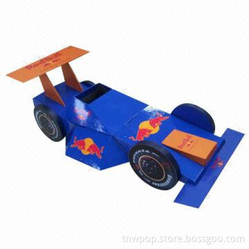 Cardboard Display Model for Red-bull, Eye Catching Way to Advertise Brand and Products